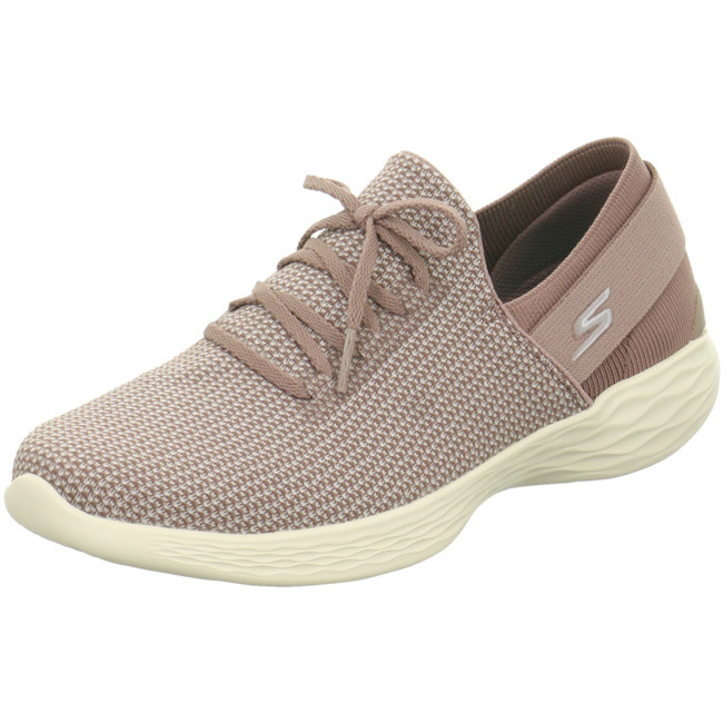 SCARPE YOU SKECHERS DONNA GOGA MAX HIGH REBOUND INSOLE 14965 MVE UPLIFT MARRONE